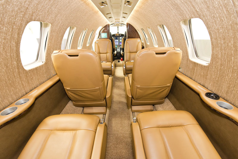 Citation Jets interior