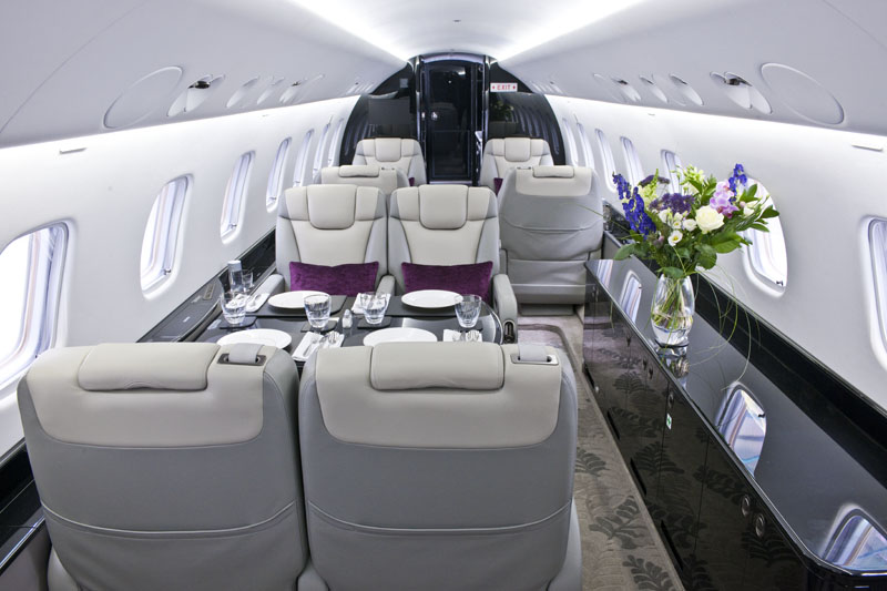 Embraer Legacy interior